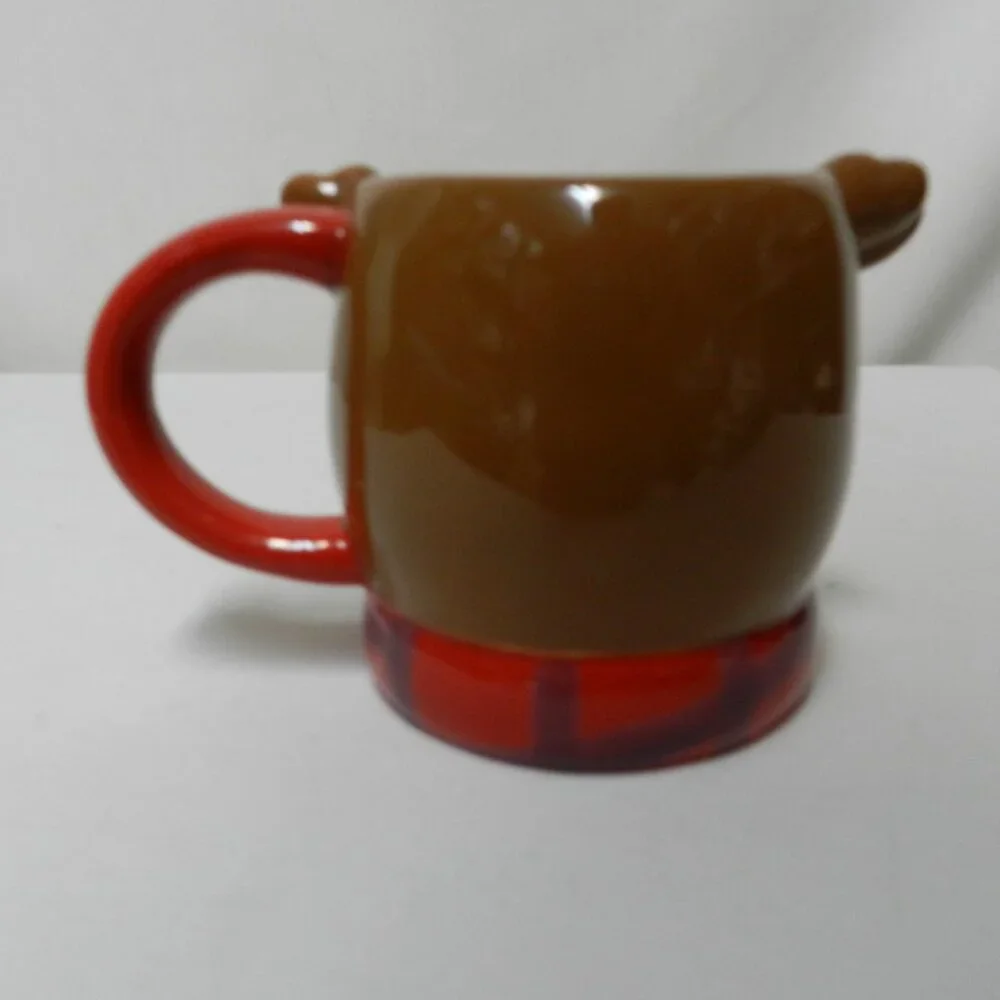 Wonderland Target Christmas Holidays Teddy Bear Mug Cup 3D micro safe NEW NWT
